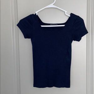 Navy blue top